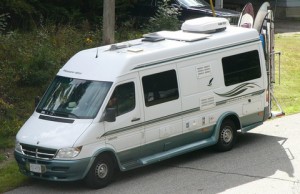 White Sprinter Van of the Day