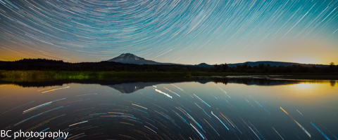 trout lake startrail-Edit